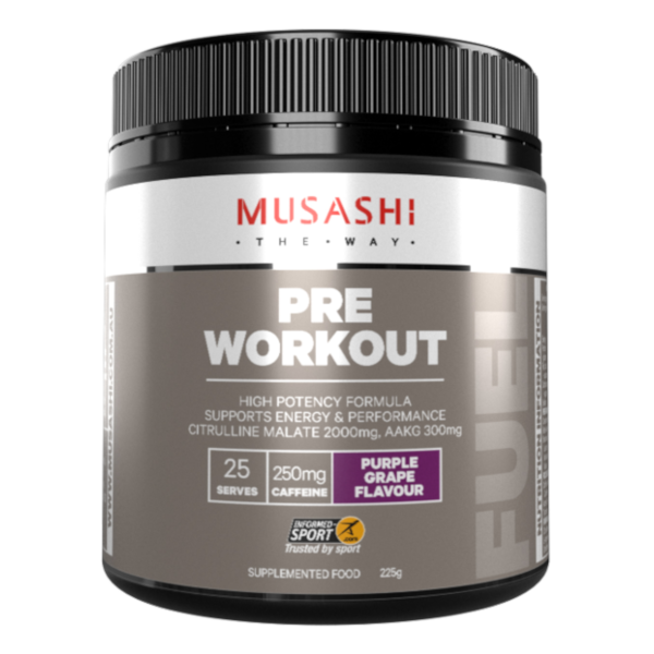 Musashi Pre Workout - Purple Grape Flavour
