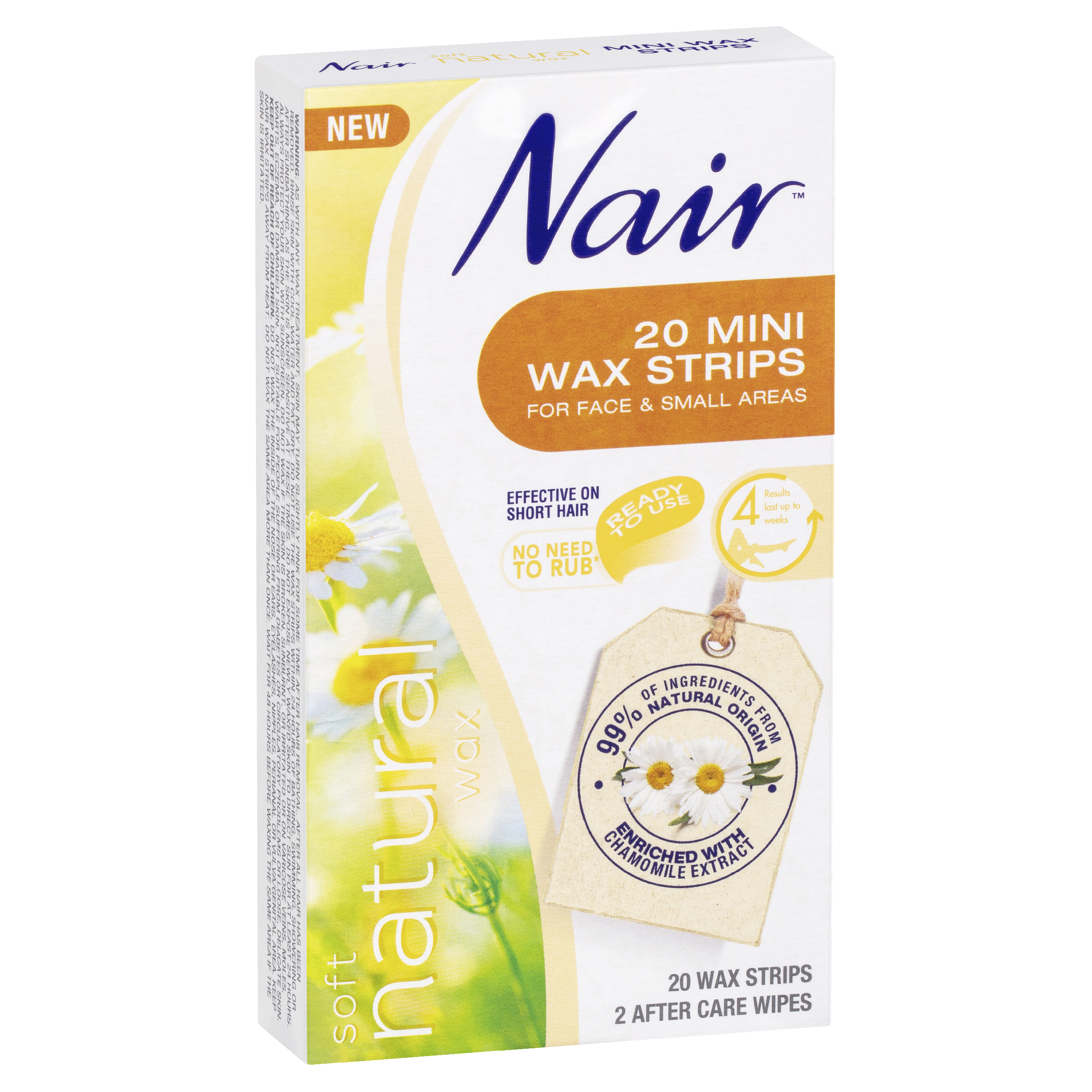Nair Soft Natural Mini Wax Strips