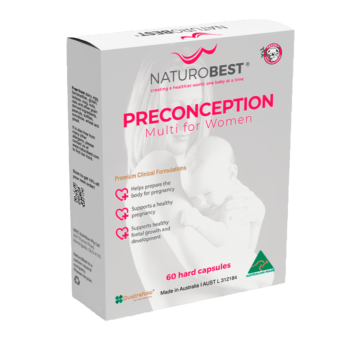 NaturoBest Preconception Multi for Women