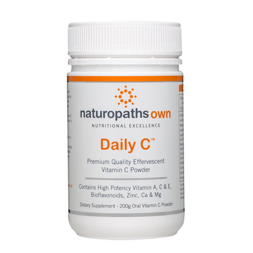 Naturopathsown Daily C Premium Quality Effervescent Vitamin C Powder