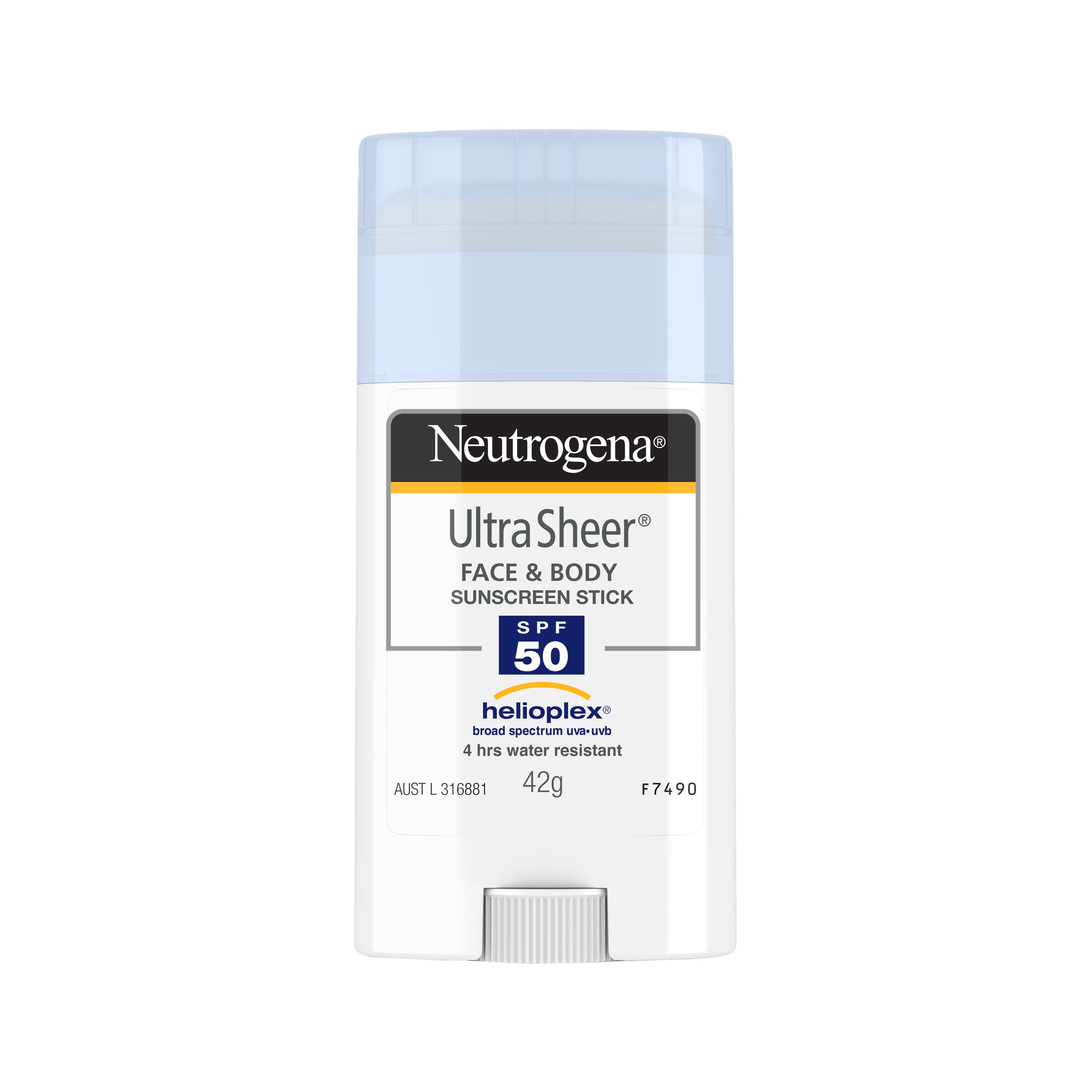 Neutrogena Ultra Sheer Face & Body Sunscreen Stick SPF50