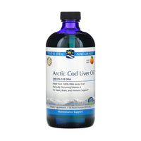 Nordic Naturals Arctic Cod Liver Oil 340 EPA/510 DHA - Orange Flavour