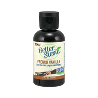 NOW Foods BetterStevia Liquid Sweetener -  French Vanilla