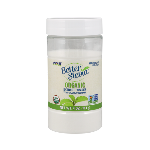 NOW Foods BetterStevia Organic Extract Powder