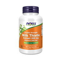 NOW Foods Silymarin Milk Thistle Extract 300mg with Artichoke & Dandelion - Double Strength