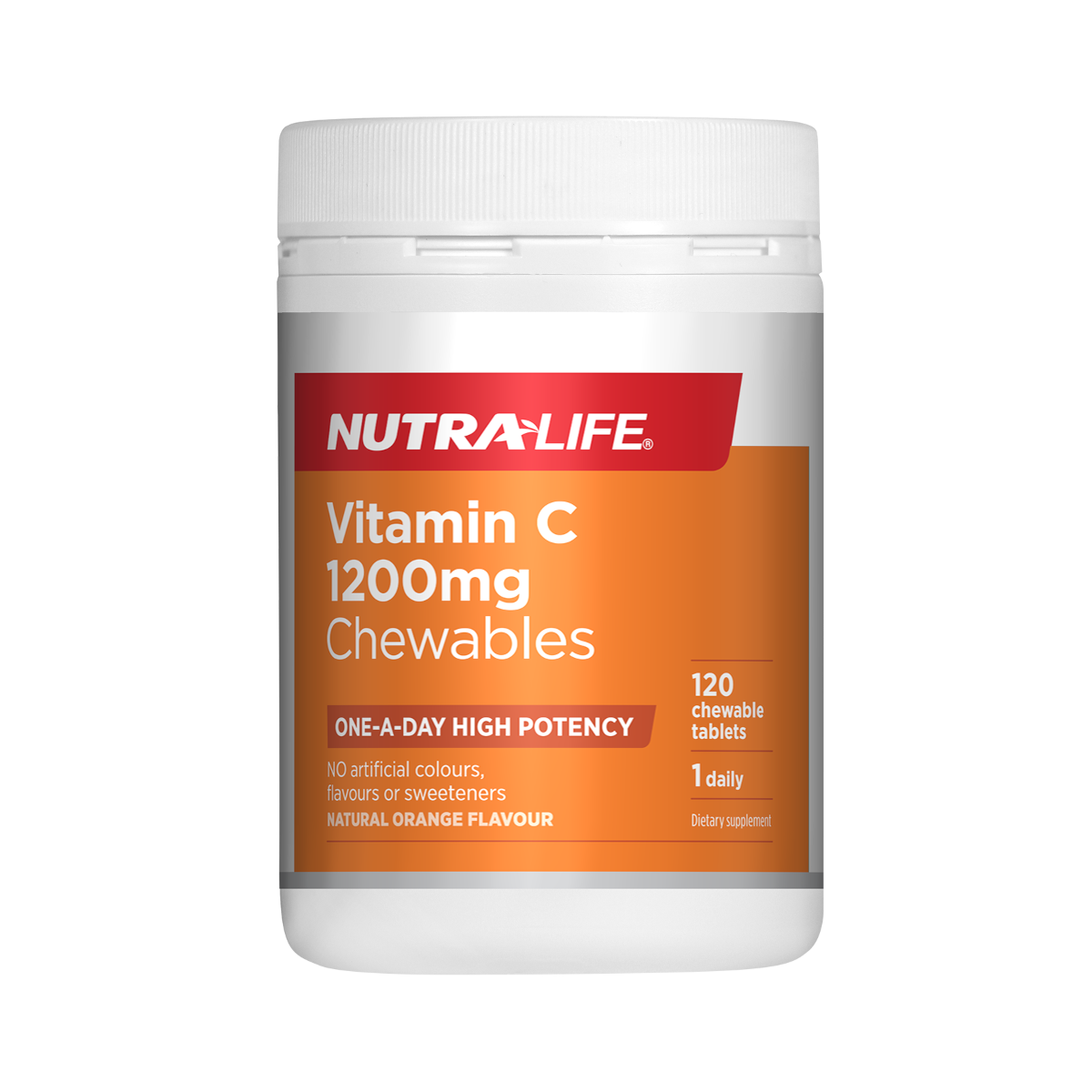 Nutra-Life Vitamin C 1200mg Chewables