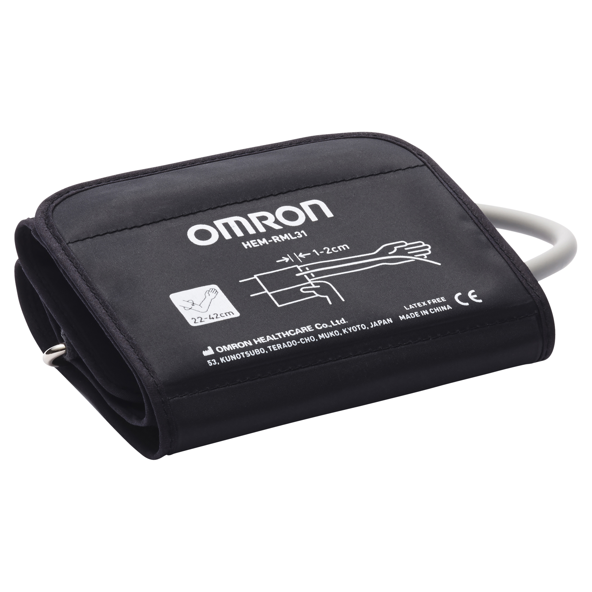 Omron HEM-RML31-B Upper Arm Blood Pressure Cuff - Wide Range
