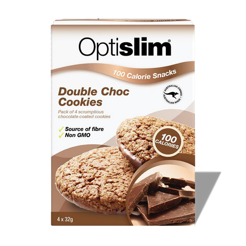Optislim 100 Calorie Snacks Double Choc Cookies