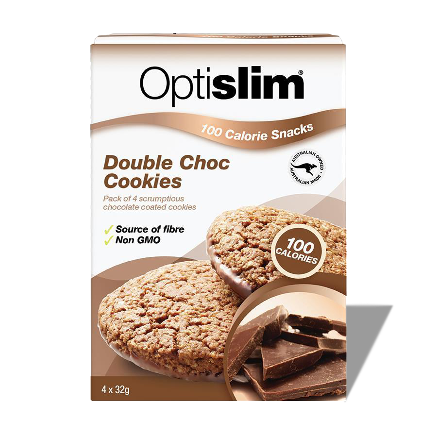 Optislim 100 Calorie Snacks Double Choc Cookies