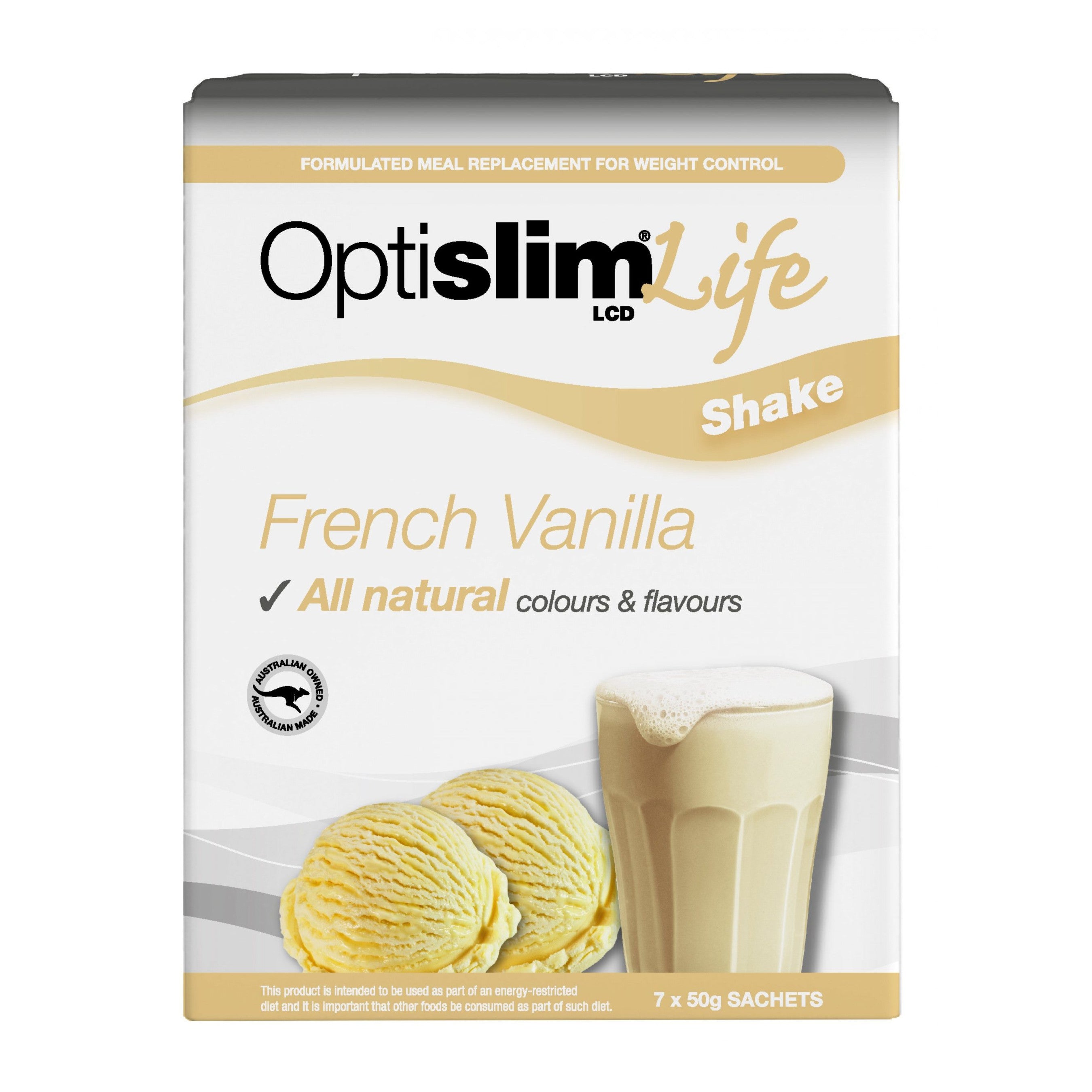 Optislim Life LCD Shake French Vanilla