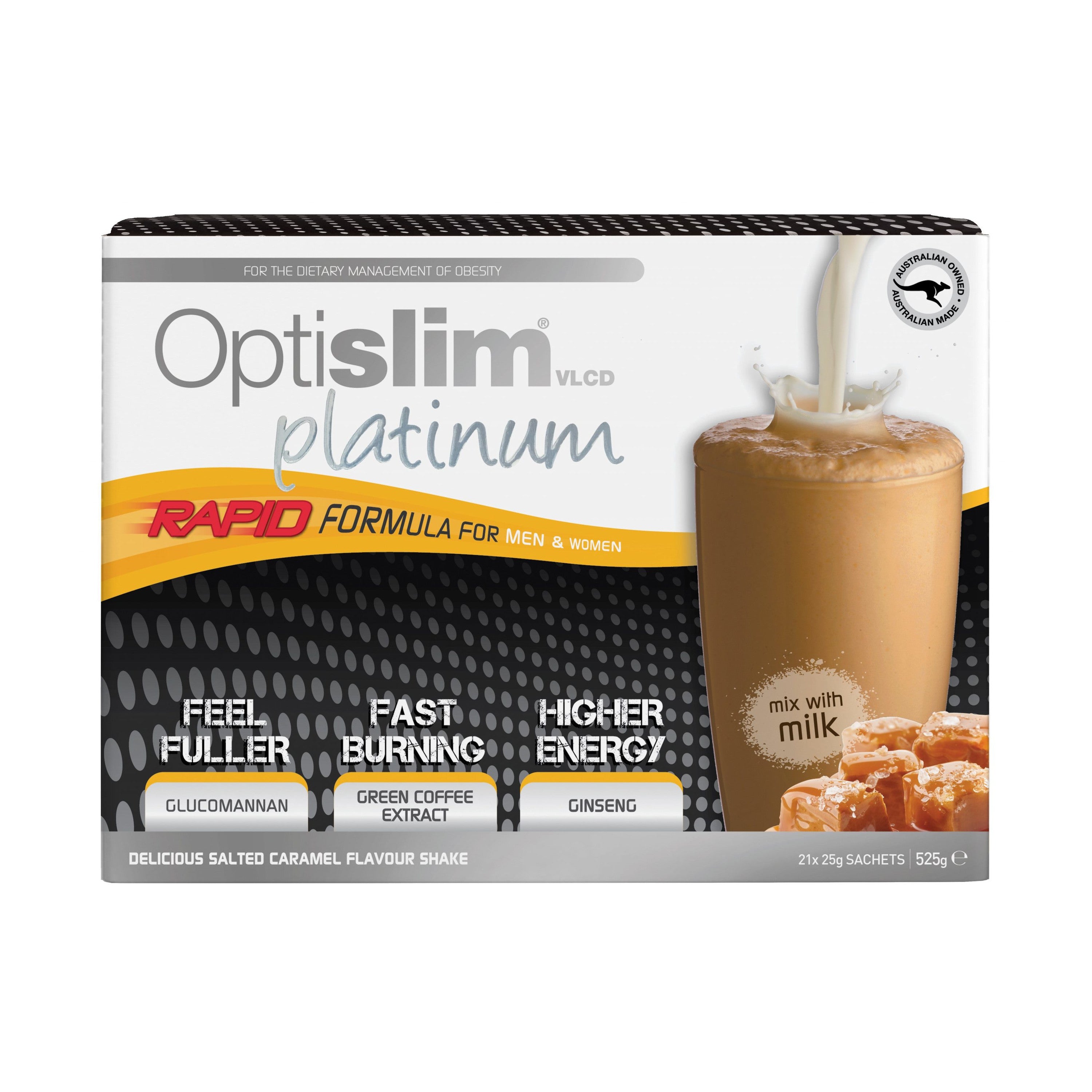 Optislim VLCD PLATINUM Shake Salted Caramel