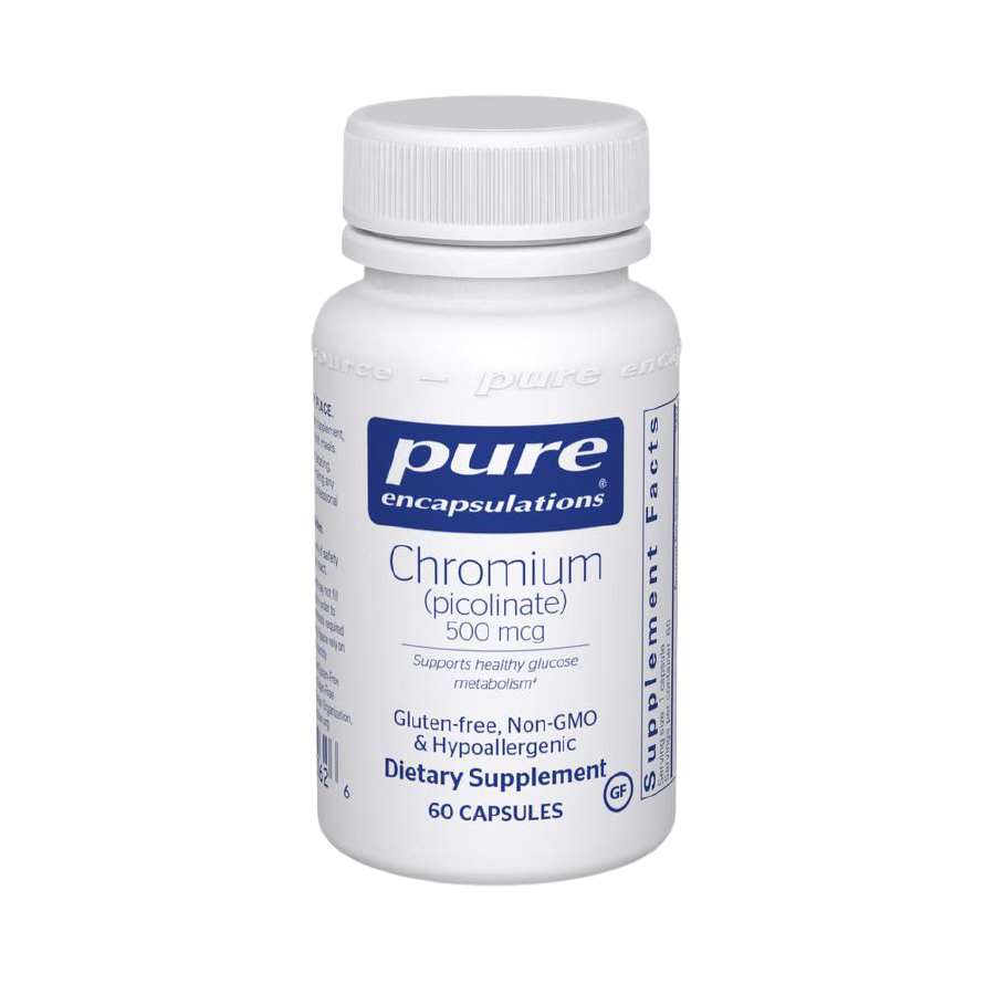 Pure Encapsulations Chromium (picolinate) 500mcg
