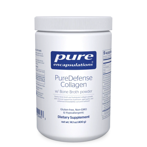 Pure Encapsulations PureDefense Collagen w/ Bone Broth powder