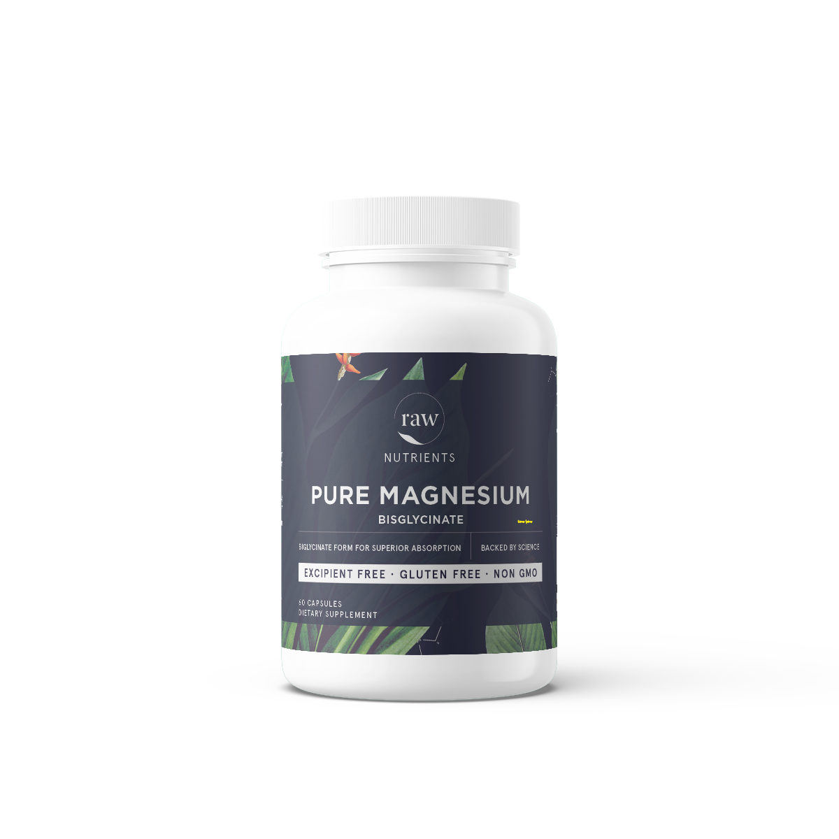 Raw Nutrients Pure Magnesium Bisglycinate
