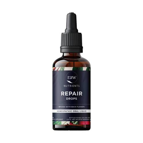 Raw Nutrients Repair Drops - Infused with Bach Flowers