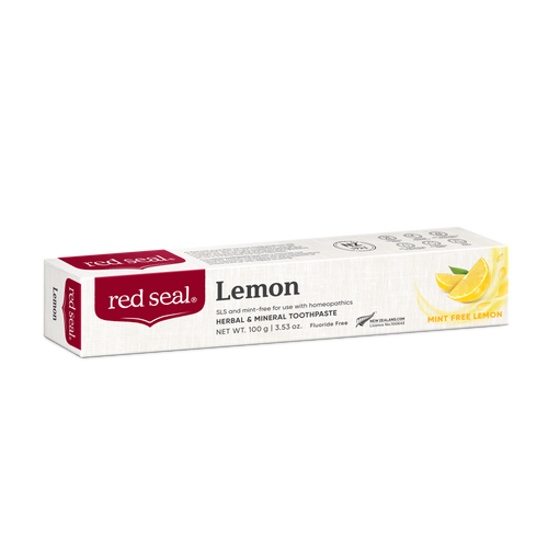Red Seal Lemon Toothpaste - Mint Free Lemon