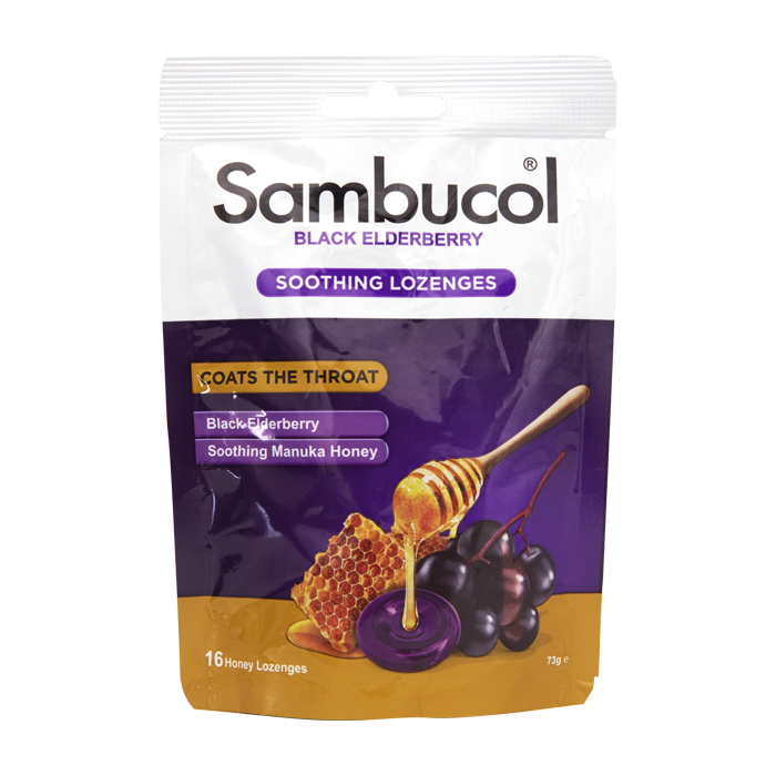 Sambucol Soothing Lozenges - Honey