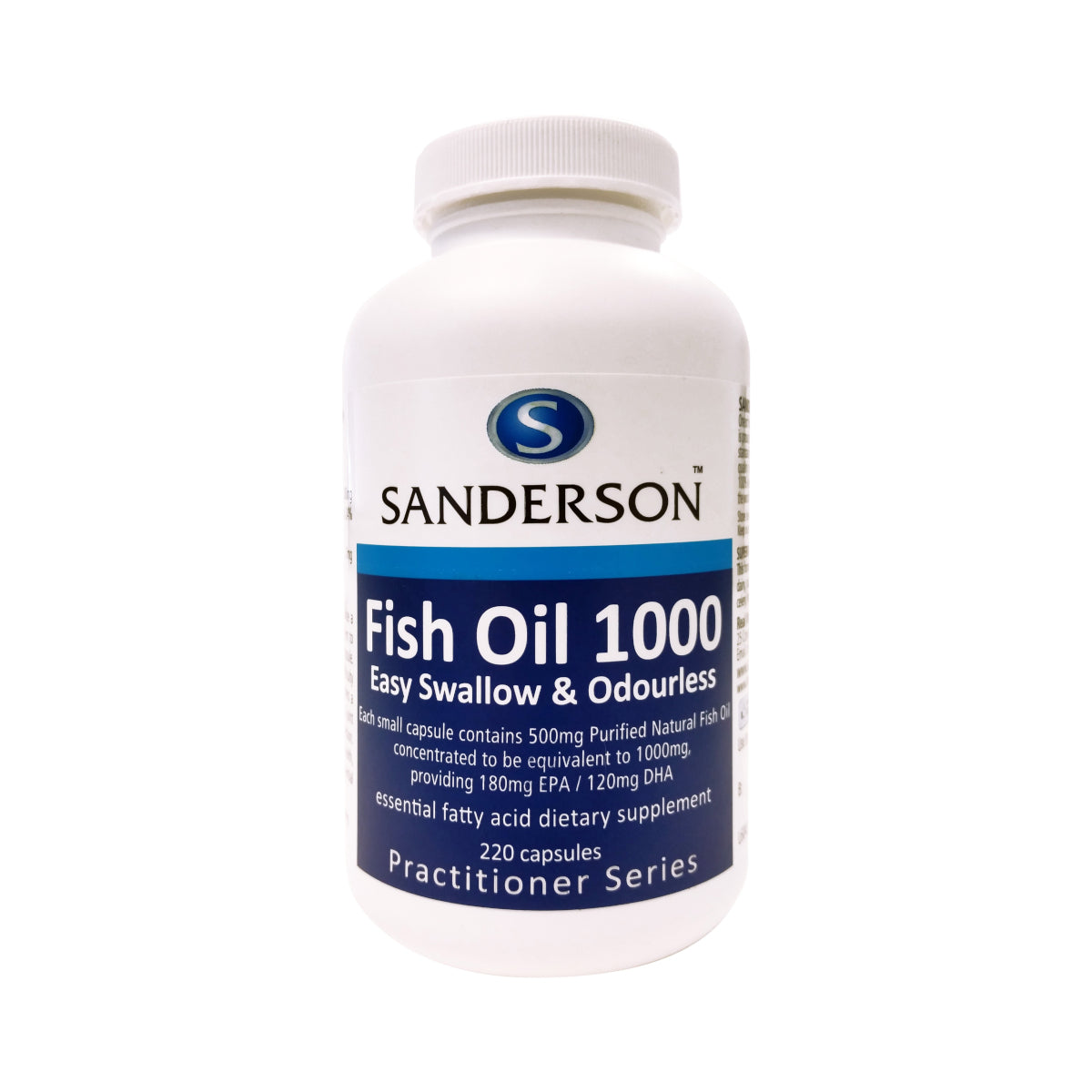 Sanderson Fish Oil 1000 Easy Swallow & Odourless Net Pharmacy