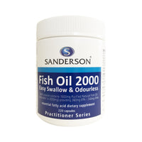 Sanderson Fish Oil 2000 Easy Swallow & Odourless