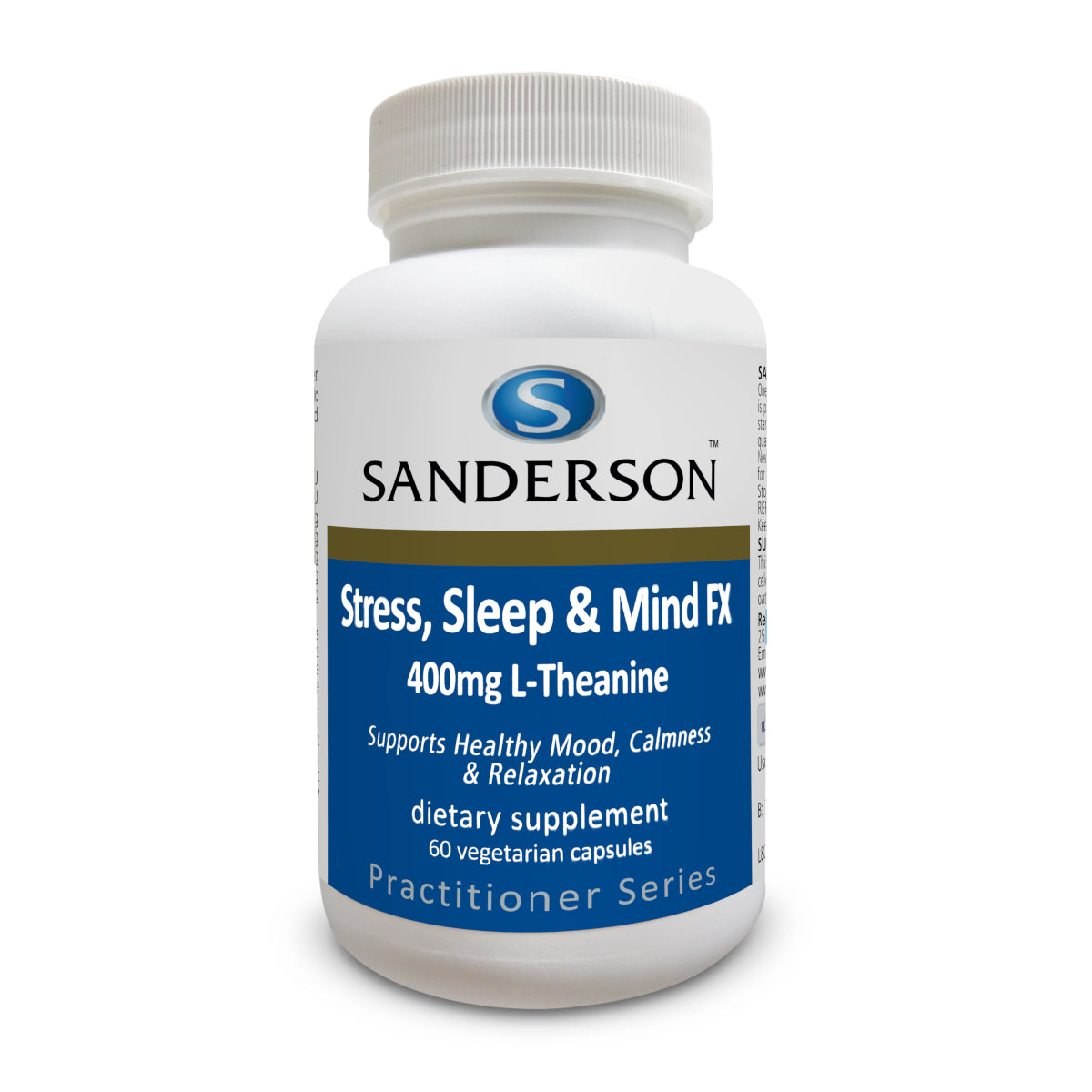 Sanderson Stress, Sleep & Mind FX Net Pharmacy