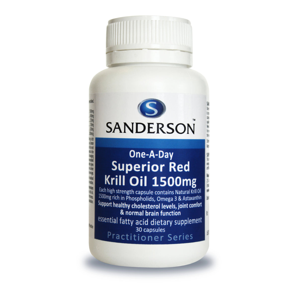 Sanderson Superior Red Krill Oil 1500mg