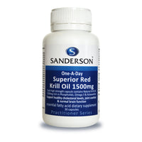 Sanderson Superior Red Krill Oil 1500mg