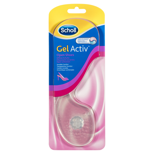 Scholl GelActiv Women's Insoles for Open Shoes