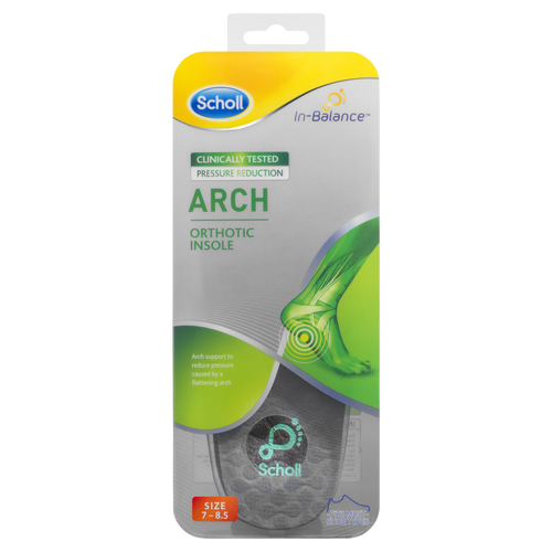 Scholl In-Balance Arch Orthotic Insole