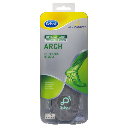 Scholl In-Balance Arch Orthotic Insole
