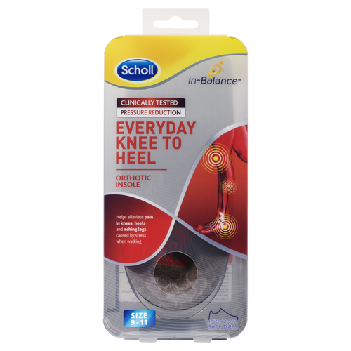 Scholl In-Balance Everyday Knee To Heel Orthotic Insole