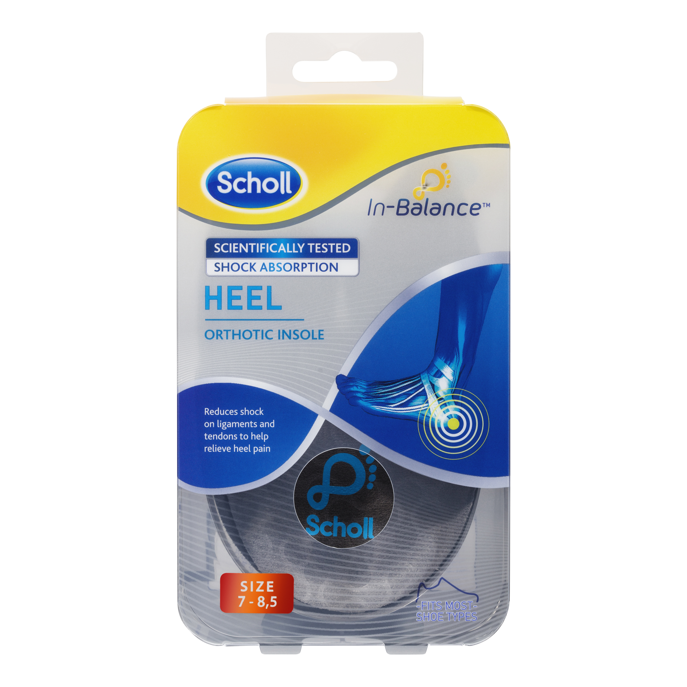 Scholl In-Balance Heel Orthotic Insole