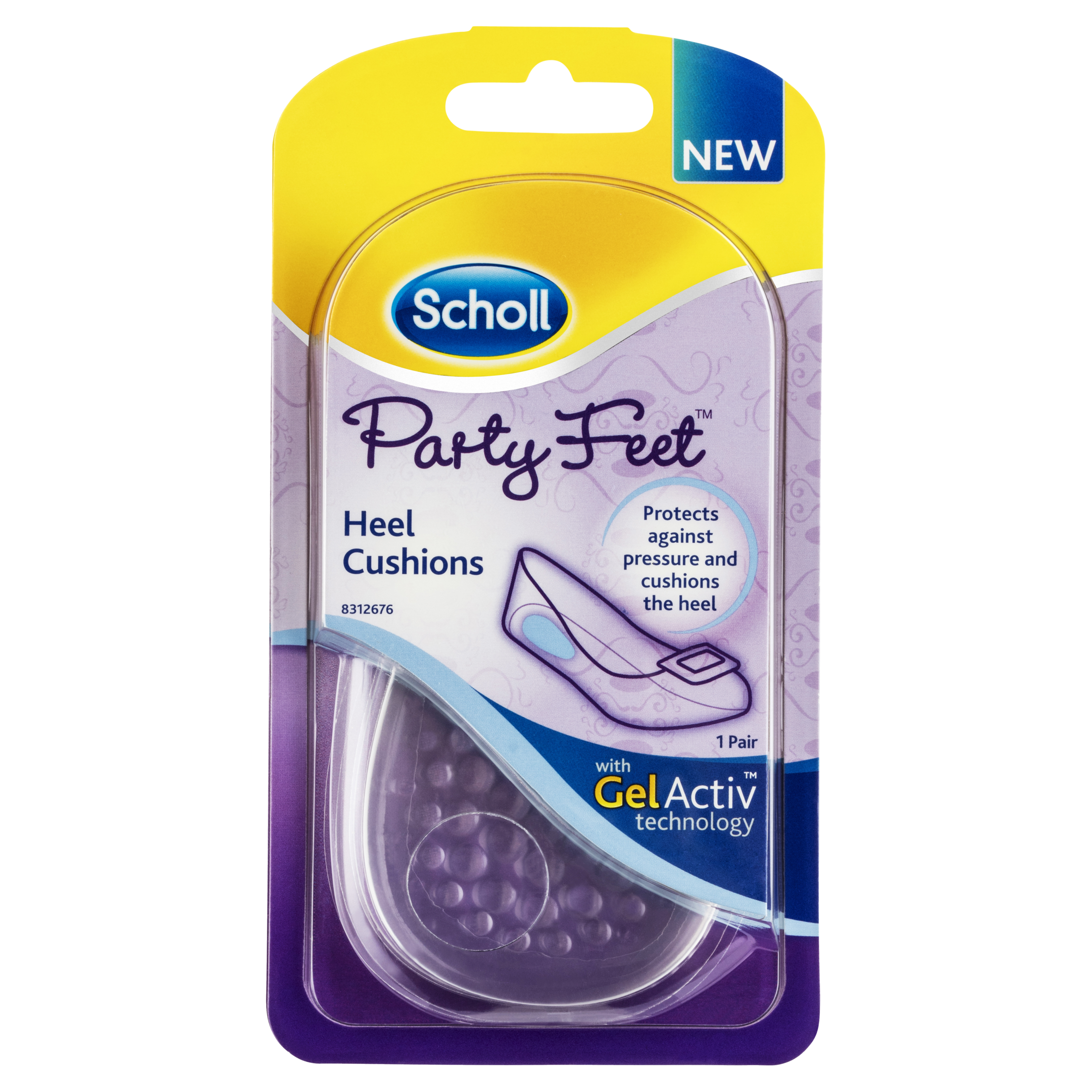 Scholl Party Feet Heel Cushions with GelActiv