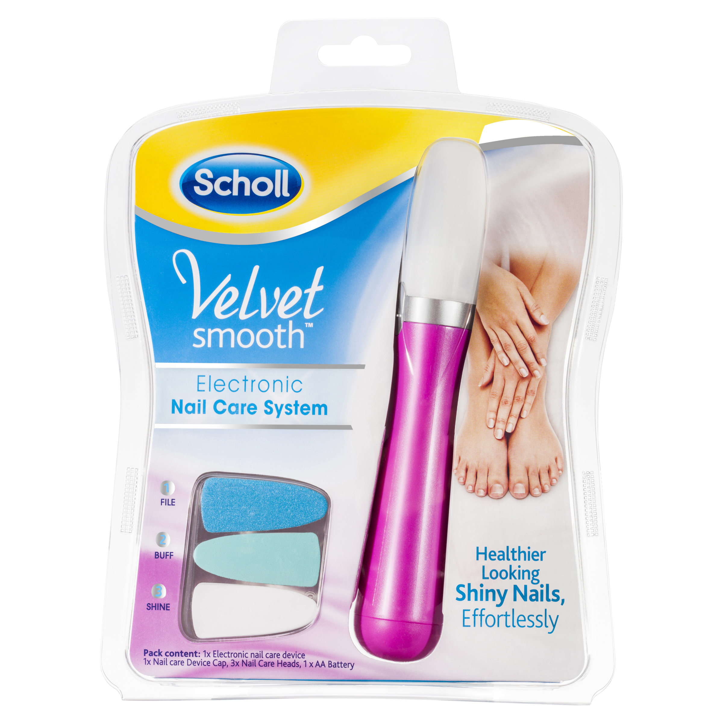 Scholl Velvet Smooth Electronic Nail Care System