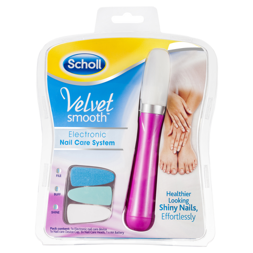 Scholl Velvet Smooth Electronic Nail Care System