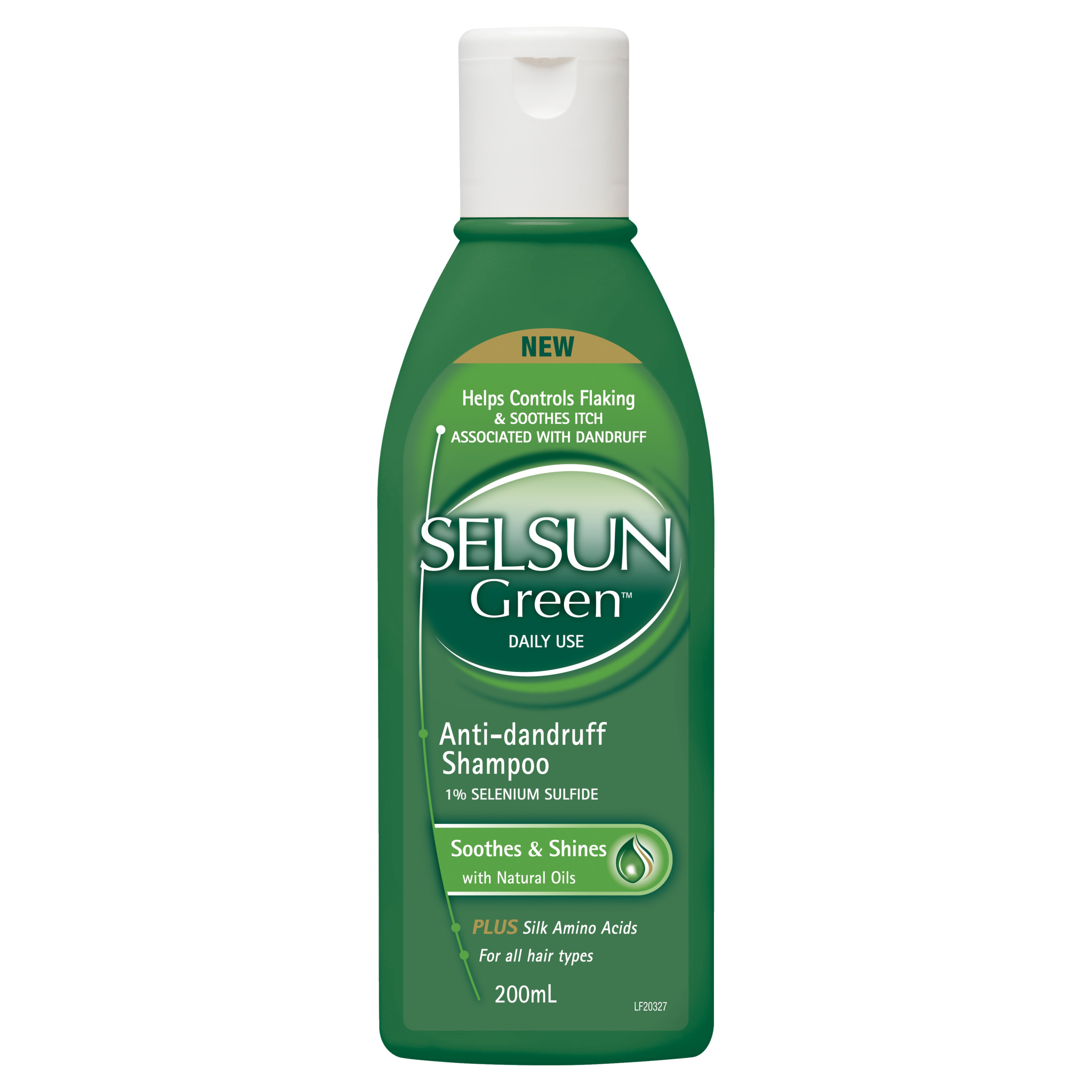 Selsun Green Soothes & Shines Anti-dandruff Shampoo