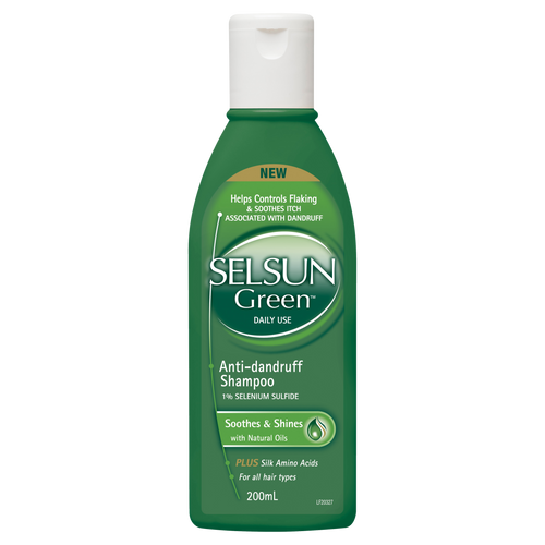 Selsun Green Soothes & Shines Anti-dandruff Shampoo