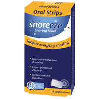 Snoreeze Snoring Relief Oral Stirps