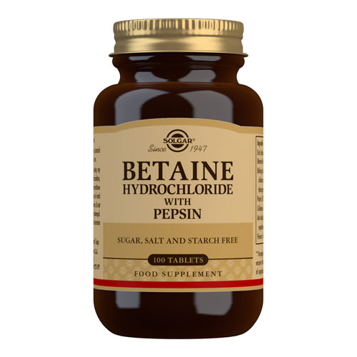 Solgar Betaine Hydrochloride with Pepsin