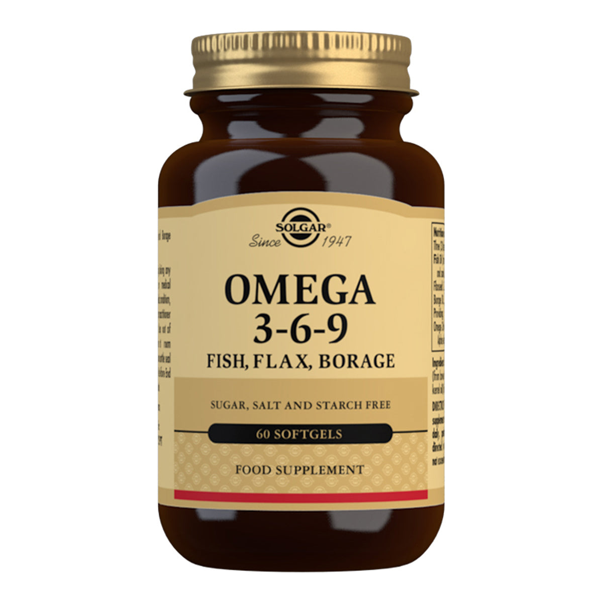 Solgar Omega 3-6-9 Fish, Flax, Borage