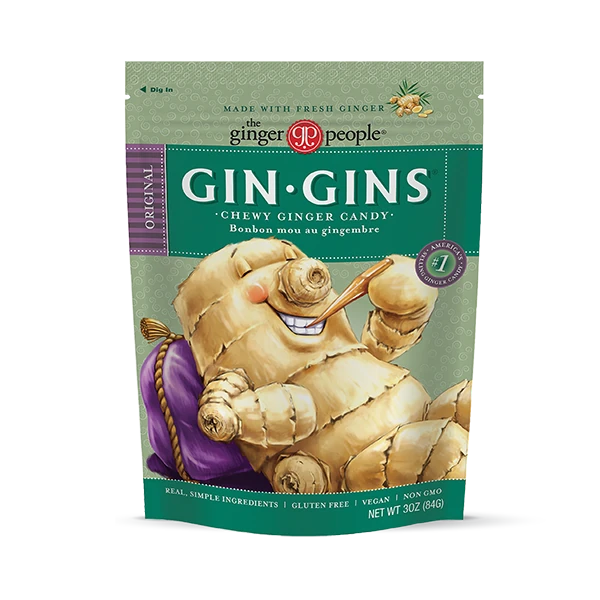 The Ginger People Gin Gins Chewy Ginger Candy - Original