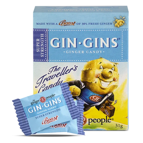 The Ginger People Gin Gins Hard Ginger Candy - Super Strength
