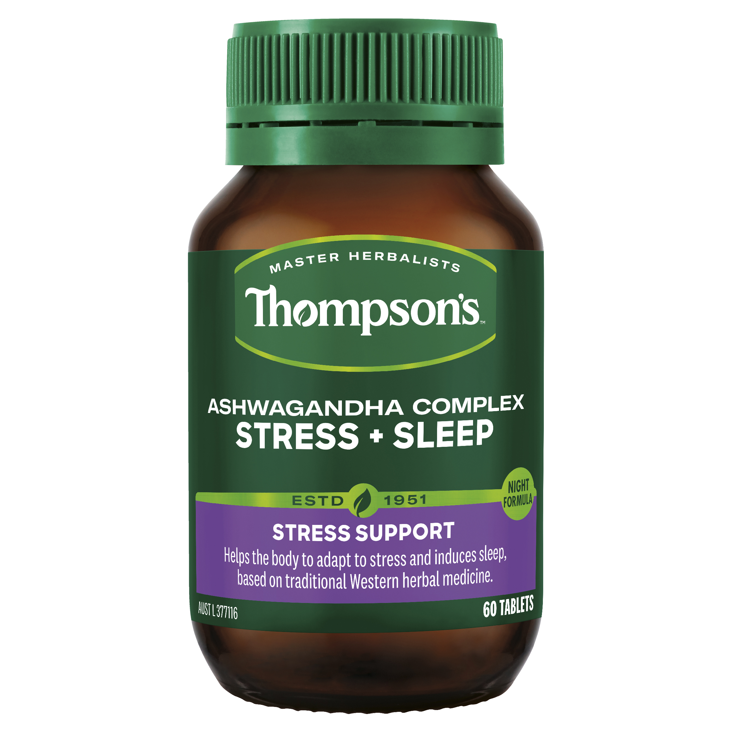Thompson's Ashwagandha Complex Stress + Sleep