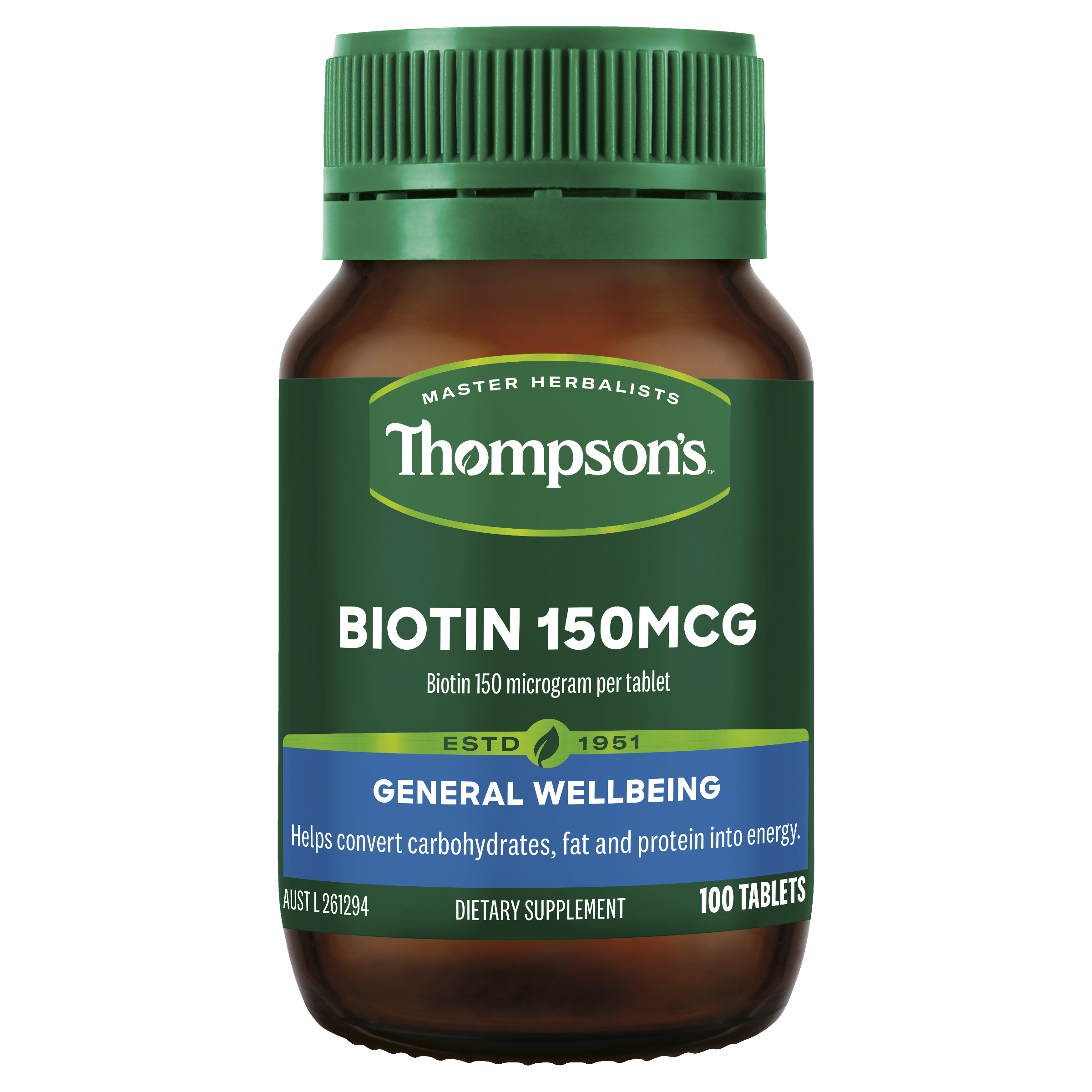 Thompson's Biotin 150mcg