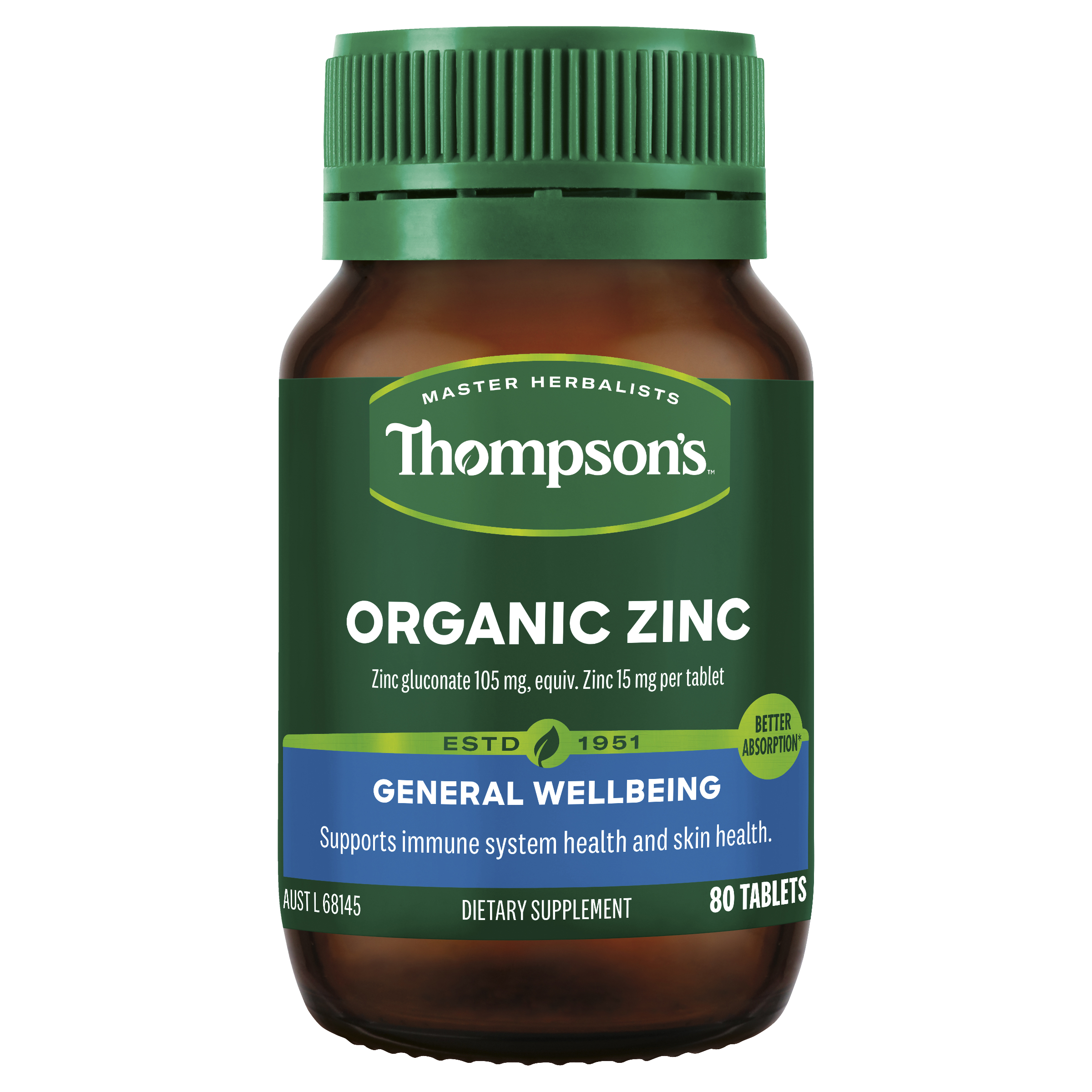 Thompson's Organic Zinc