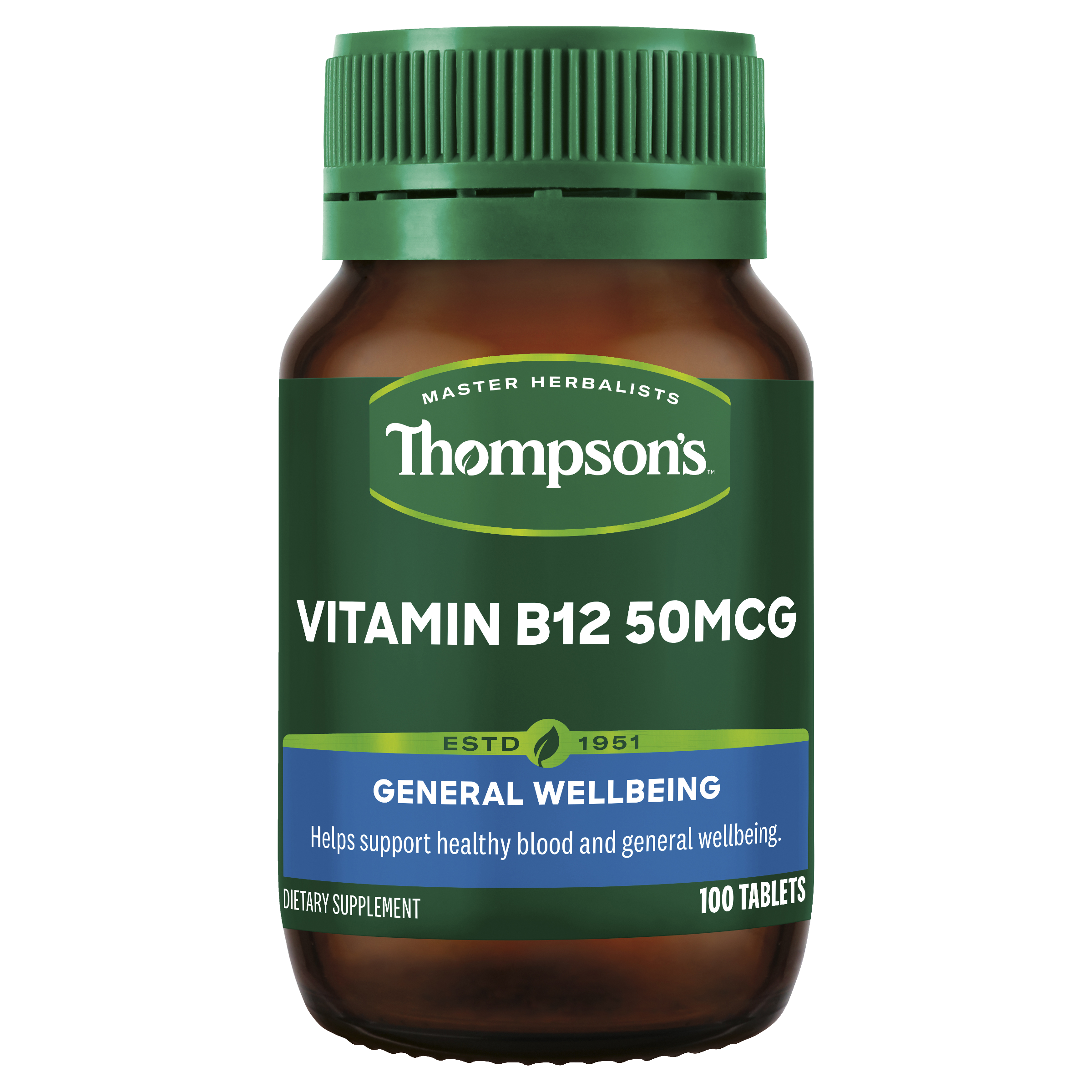 Thompson's Vitamin B12 50mcg