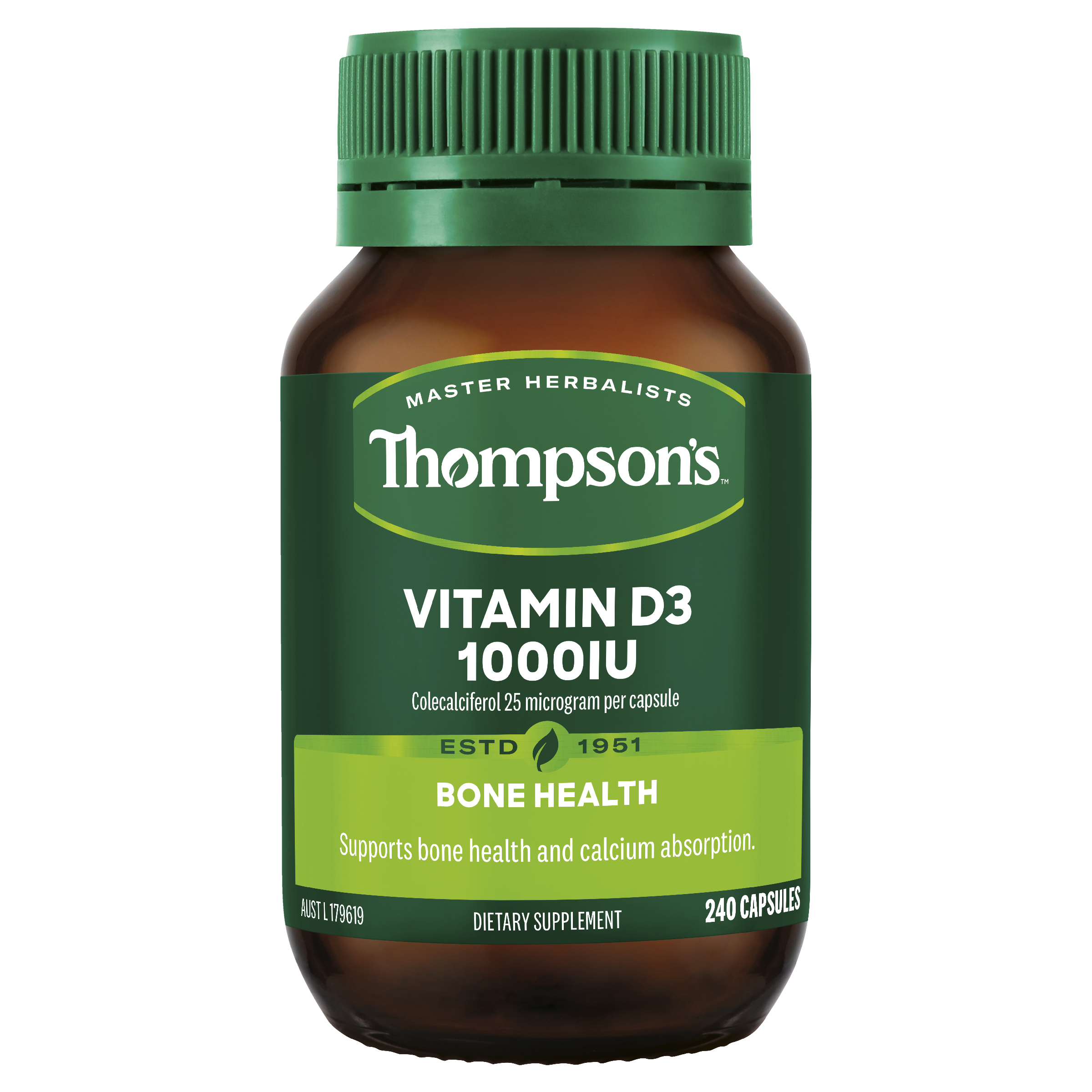 Thompson's Vitamin D3 1000IU