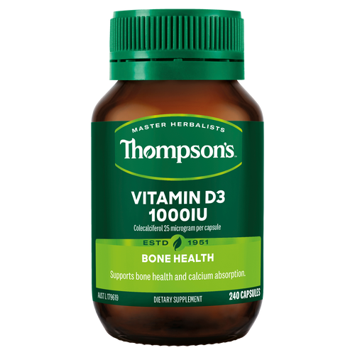 Thompson's Vitamin D3 1000IU