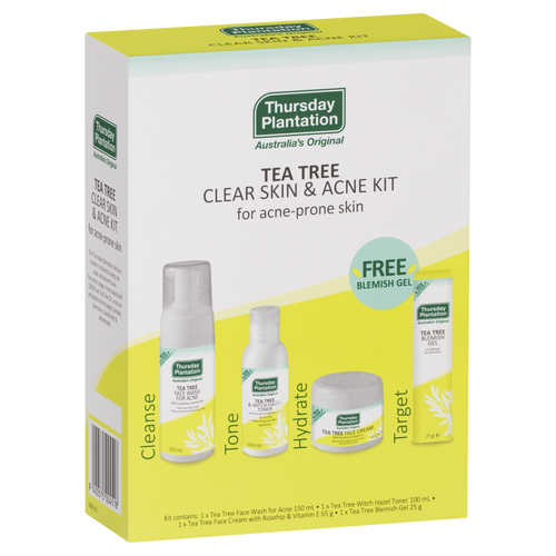 Thursday Plantation Tea Tree Clear Skin & Acne Kit