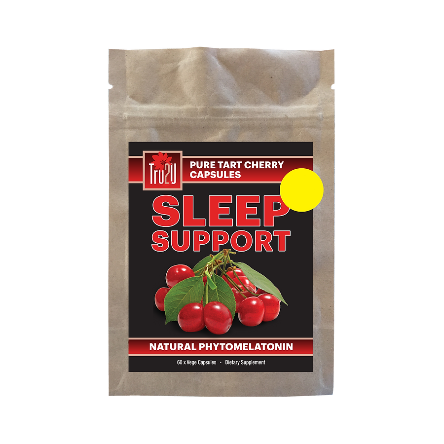 Tru2U Sleep Support Pure Tart Cherry Capsules