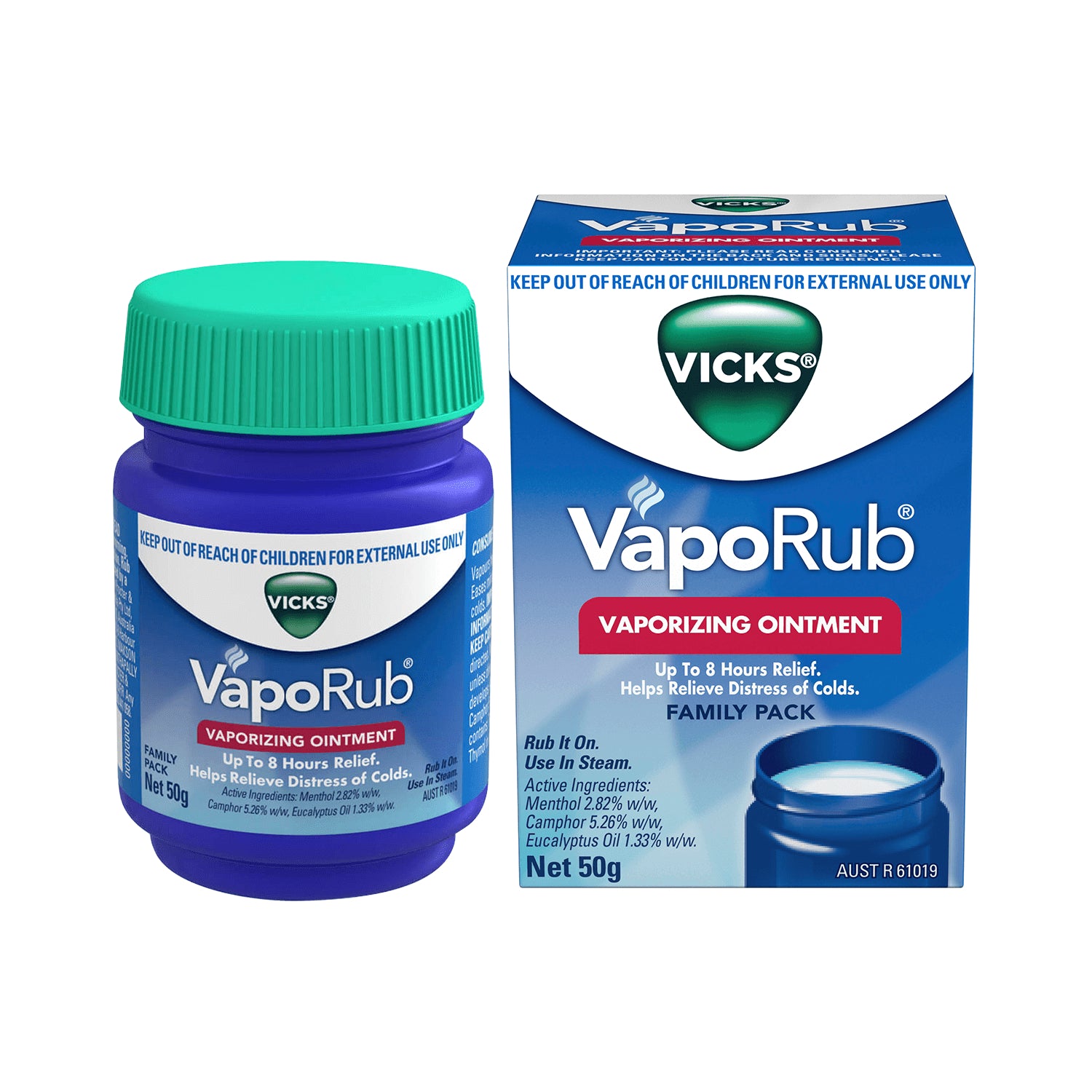 Vicks vaporub inhalation ointment 100 g